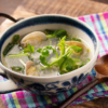 【掲載； #ヨミドクター】#アサリとクレソンのスープ…シンプルに素材の味を生かして