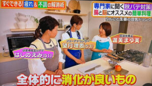 【テレビ出演】日本テレビ 「ヒルナンデス！」秋バテについてのイメージ